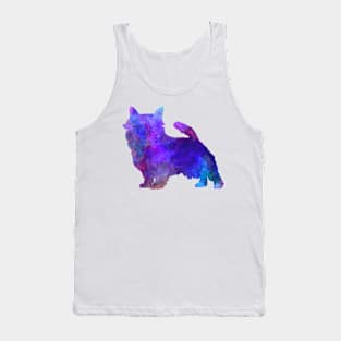 Norwich Terrier in watercolor Tank Top